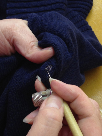 Cashmere Knitwear Repairs, Cashmere Repair Service